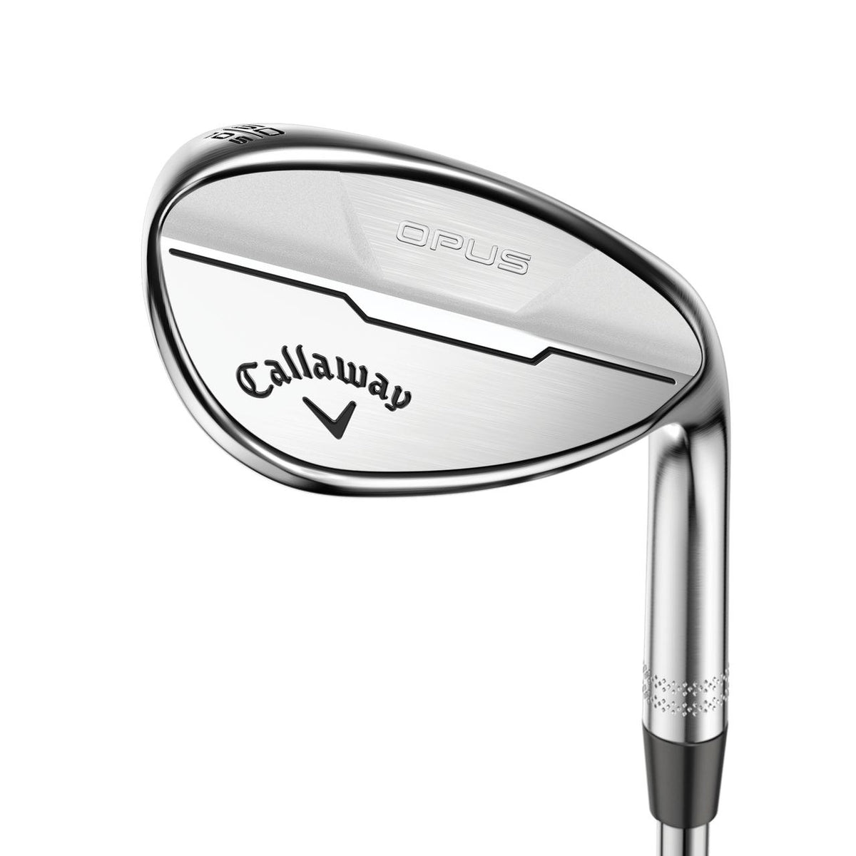 Wedge Opus en chrome brossé